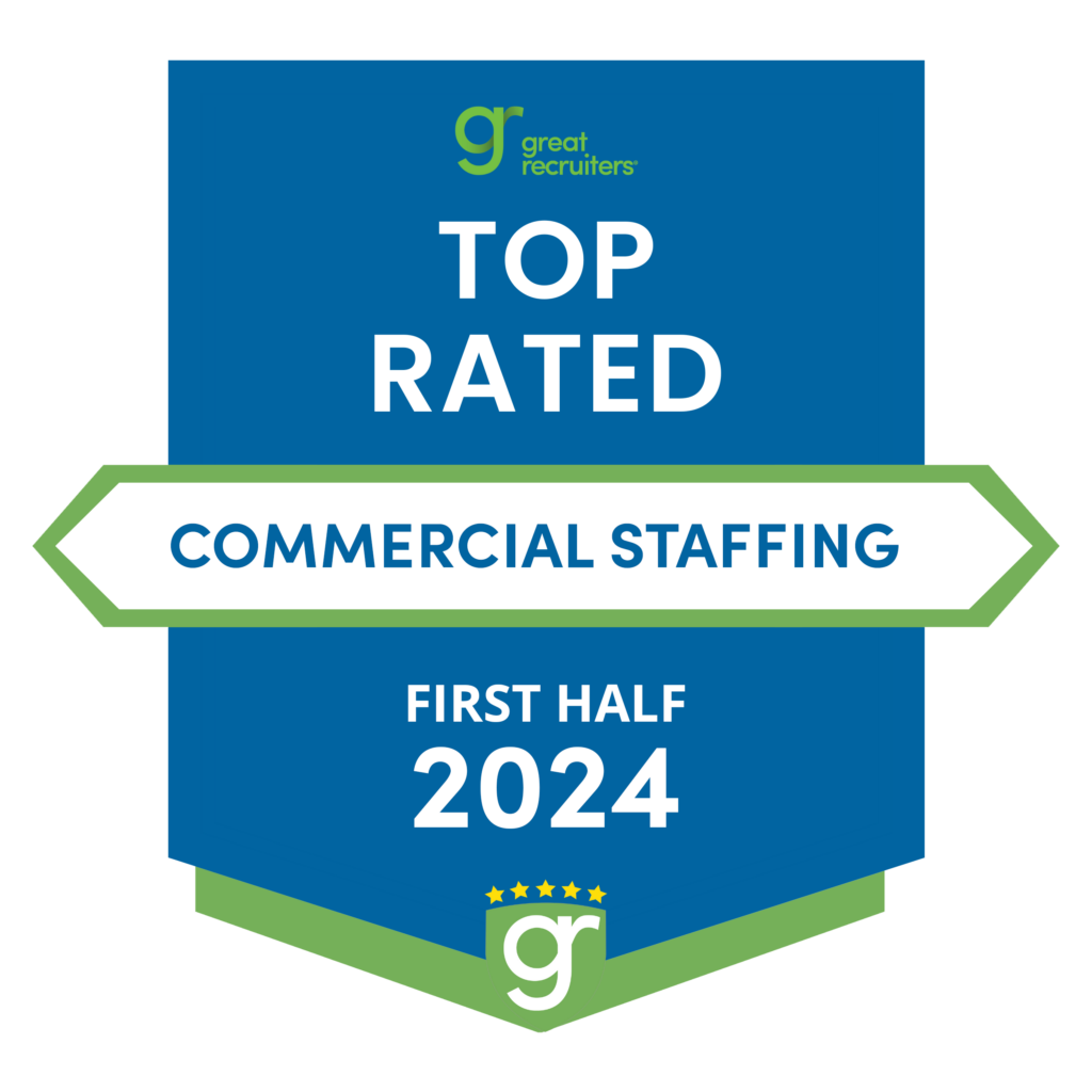 top rated recruitment outsourcing badge